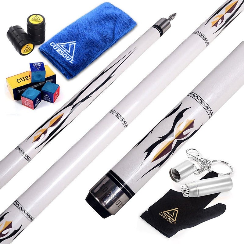 CUESOUL SOOCOO Series 58" 19oz Pool Cue 11.5mm - Image 1